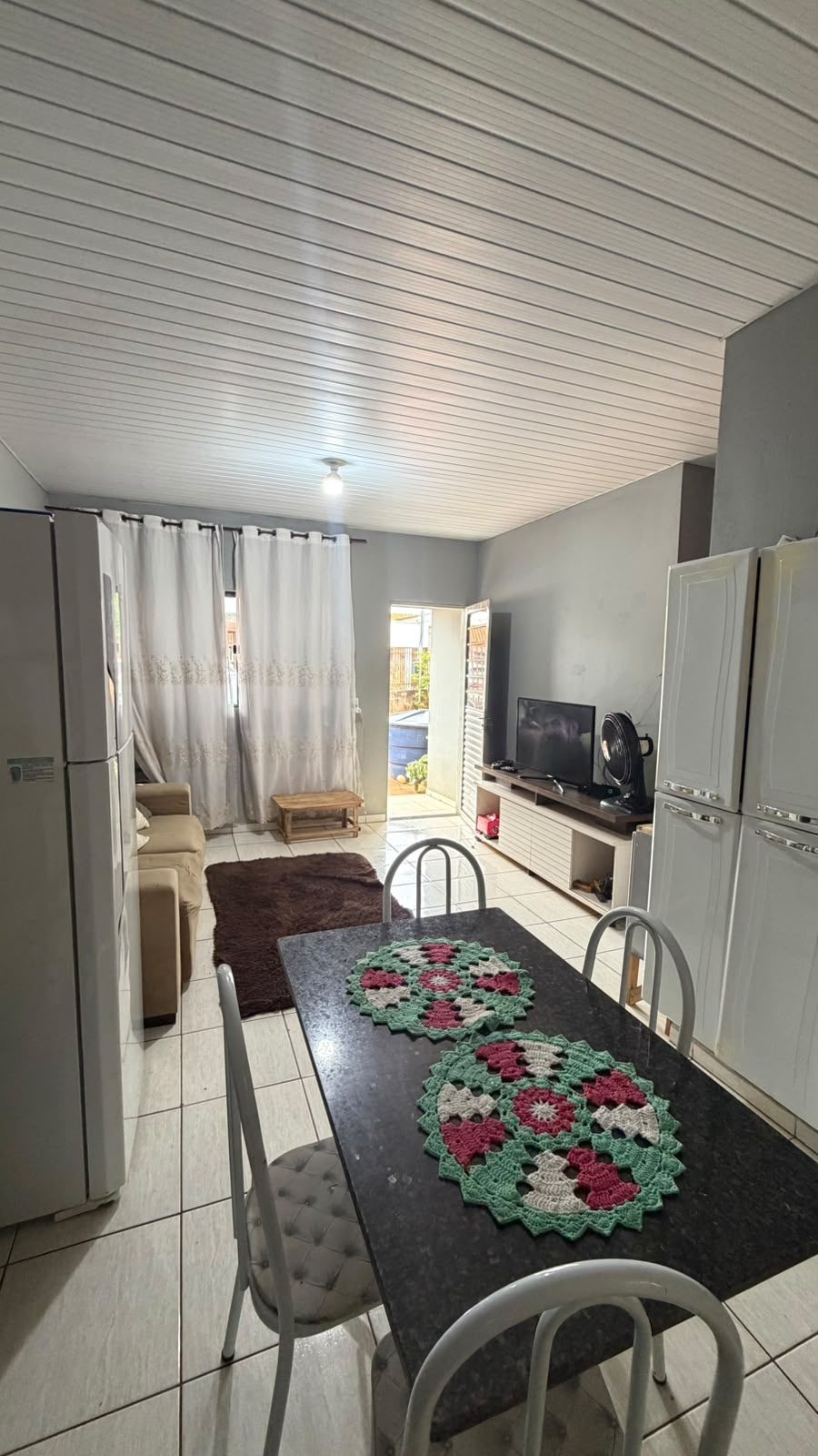 Sala e cozinha